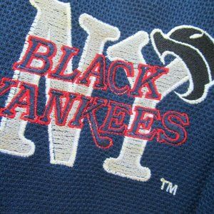 Mens New York Black Yankees NLBM Navy Jersey XXL